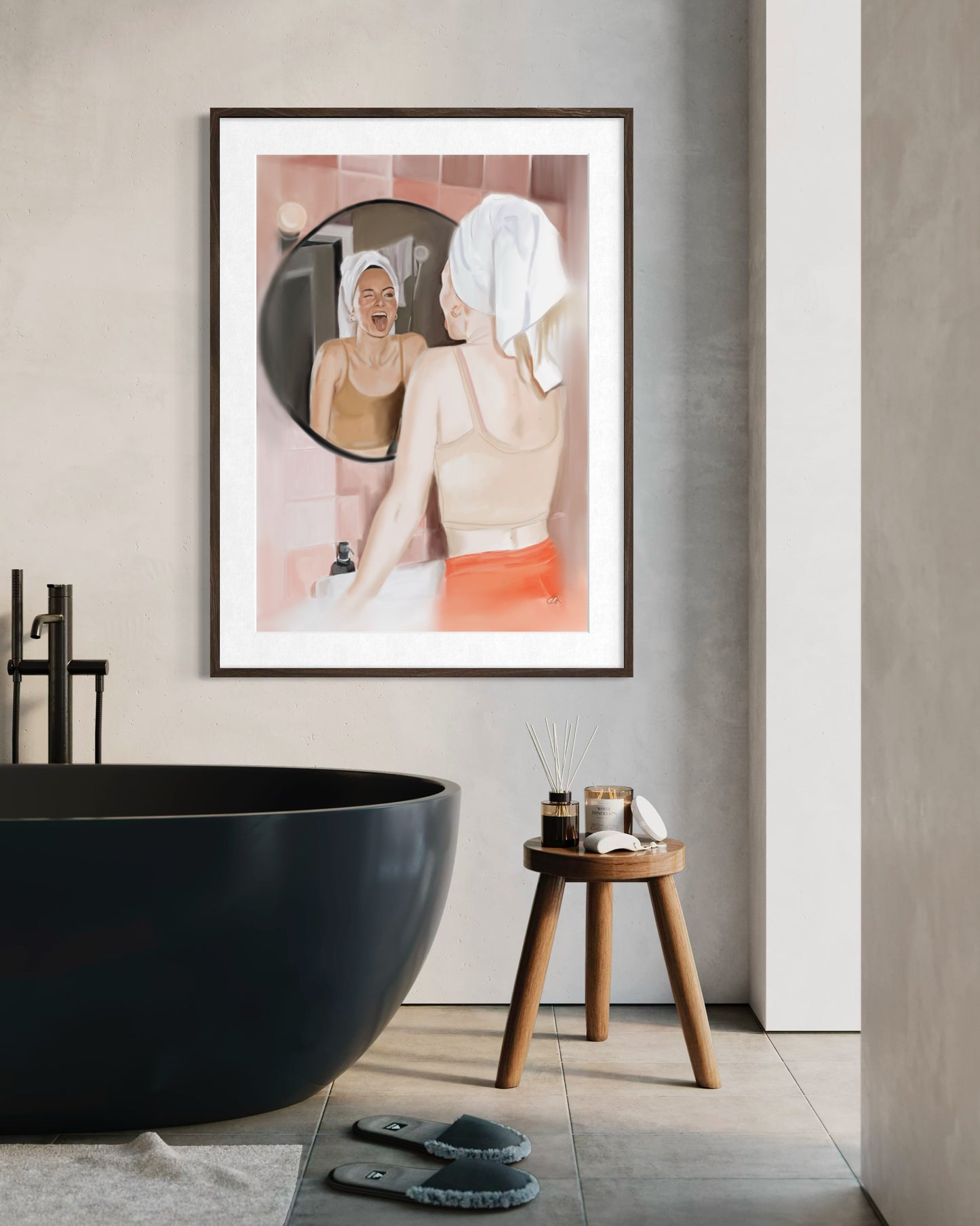 Premium plakat af mat papir